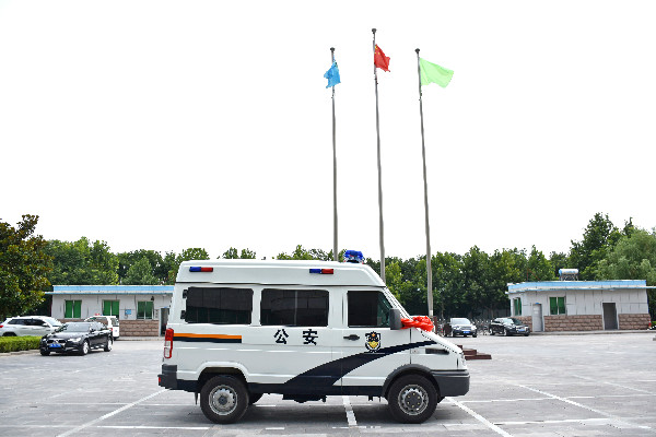 忠诚铁卫守护平安——吉林省吉林市采购的警用囚车发车_流动警务室|拖挂警 