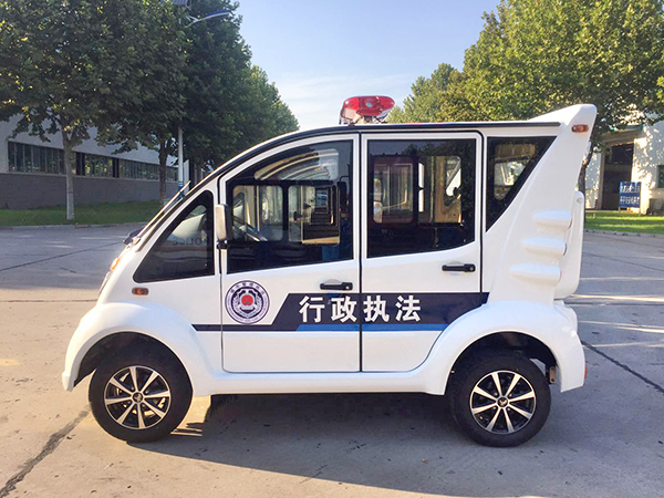 青海湟中县通过公安部警采中心采购电动巡逻车