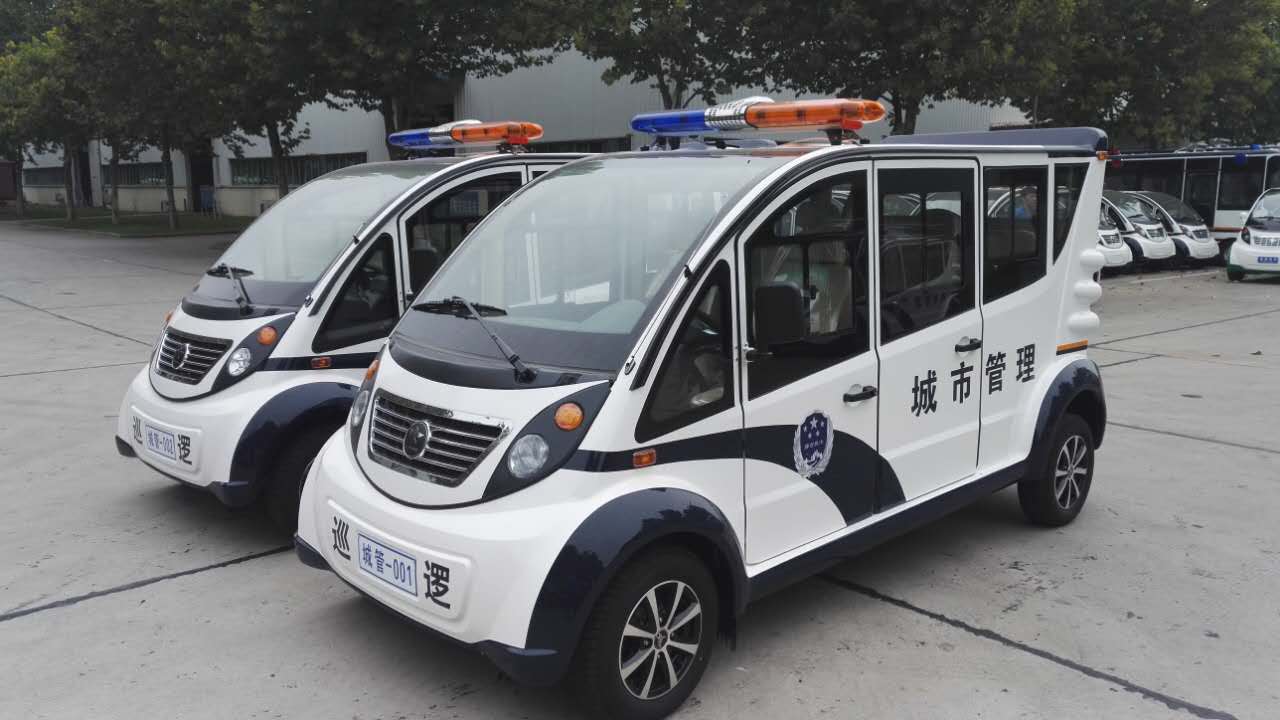 【关爱城市环境 倡导绿色生活】  云南普洱市电动巡逻车发车(图2)