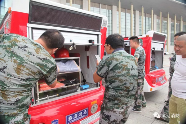 移动微型消防站   走街串巷护平安(图2)