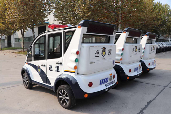 北京西城公安分局电动巡逻车发车(图4)
