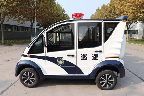 北京西城公安分局电动巡逻车发车(图3)