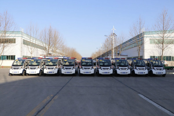 河南鄢陵县公安局通过公安部警采中心采购9台电动巡逻车(图1)