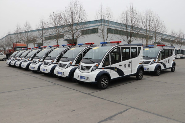 河南民权县公安局通过公安部警采中心采购17台电动巡逻车(图2)