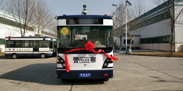 河南郏县交警大队通过公安部警采中心采购移动警务室(图1)