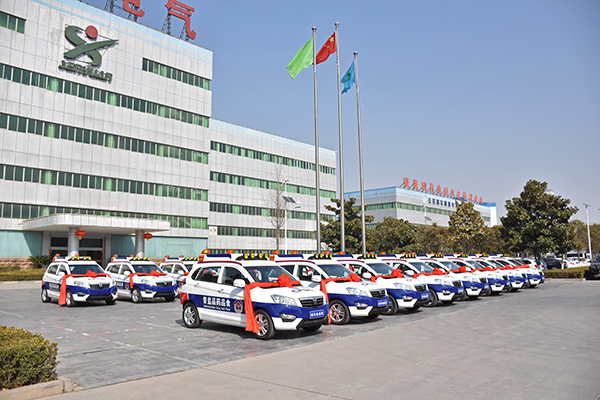 走在食药安全第一线  四川乐山市采购19台SUV电动执法车(图2)
