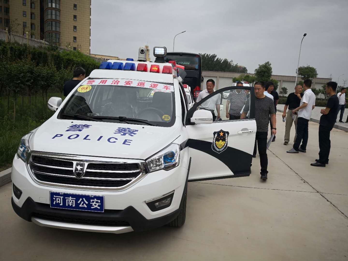 河南省公安机关警用多功能巡逻车巡展试用再次出发(图9)