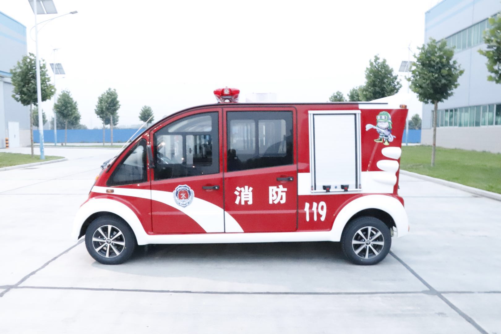 北京市采购电动巡逻车和移动微型消防站(图3)