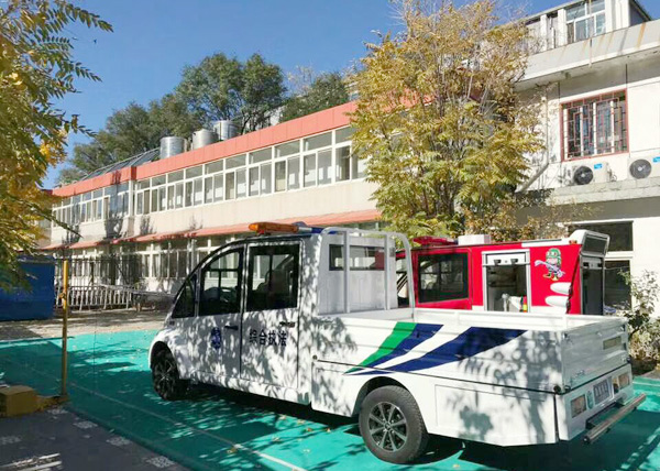 护航2018年高考 全国各地民警设置安保装备(图2) 护航2018年高考 全国各地民警设置安保装备(图2)