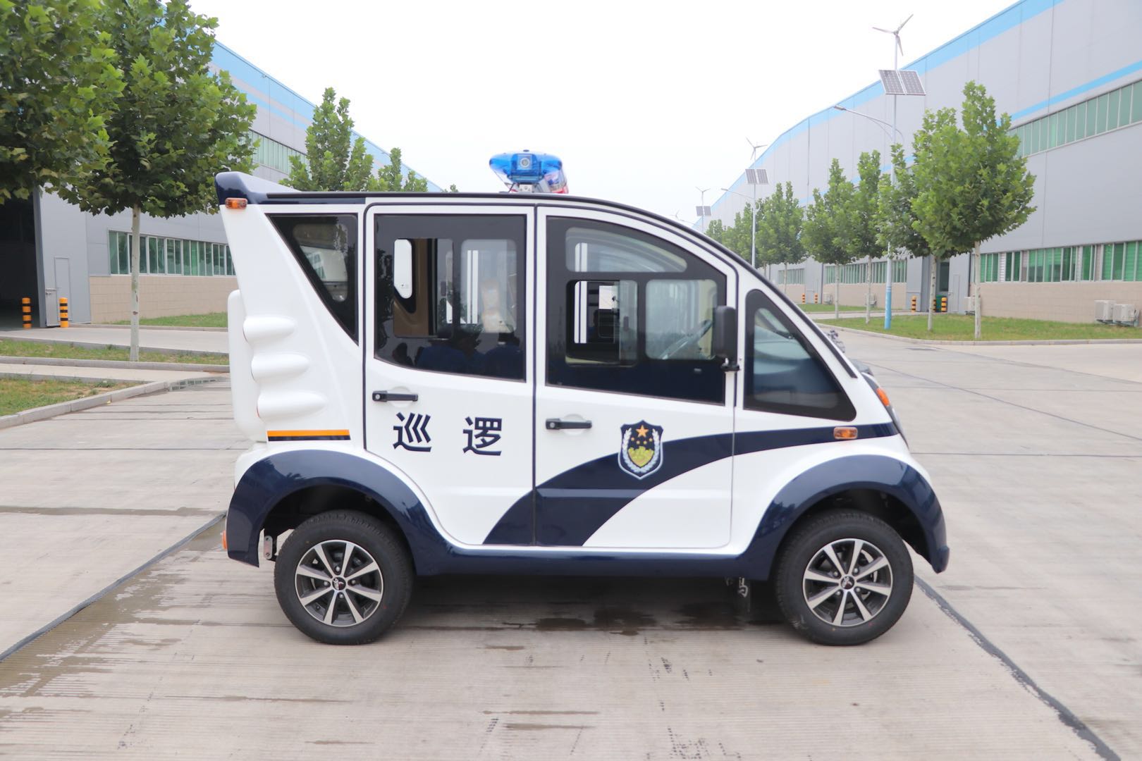江西安义县公安局通过公安部警采中心采购电动巡逻车(图3)
