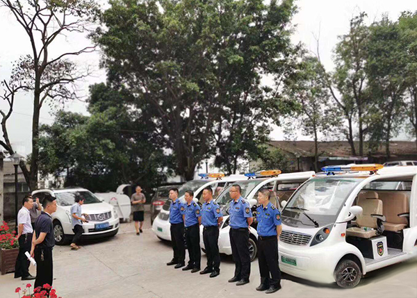 森源鸿马电动执法车助力乐山市峨边县城管城市精细化管理(图2) 森源鸿马电动执法车助力乐山市峨边县城管城市精细化管理(图2)