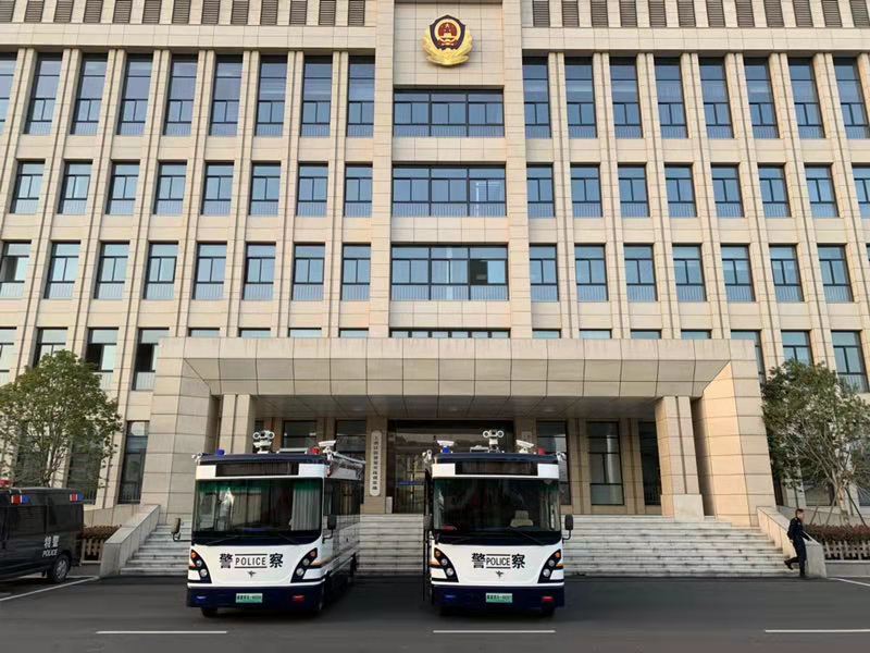 浙江绍兴移动警务室列装上岗(图1)