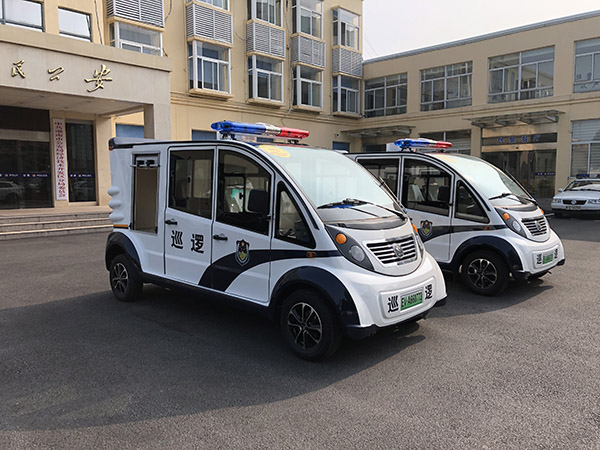 加强街面巡防能力 安徽淮南市电动巡逻车列装上岗(图3)