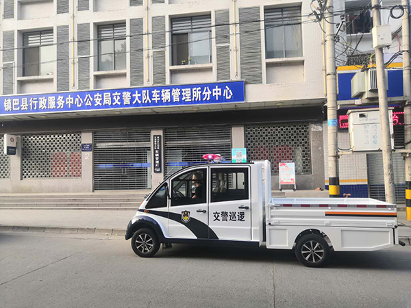 电动巡逻车护航陕西汉中市交通安全(图1)