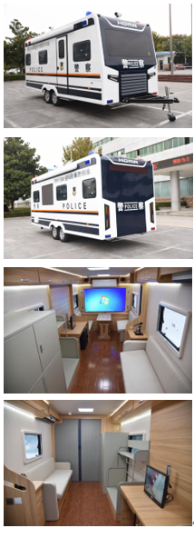 牵引式移动警务室（6m至7m（不含），Ⅰ型）6米牵引式警务室I型SYH9020TJ型技术方案(图1)