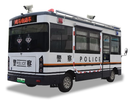 电动式移动警务室（6m至7m（不含），III型） 6米电动警务室III型SYH6603EVJ型技术方案(图2)
