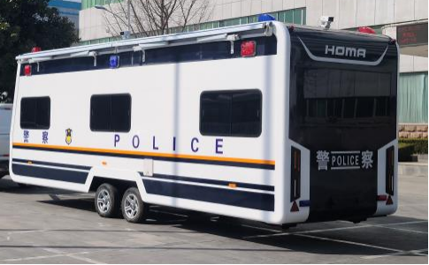 牵引式移动警务室（7m至8m（不含），Ⅳ型） 7米牵引式警务室IV型SYH9031TJ型技术方案(图2)