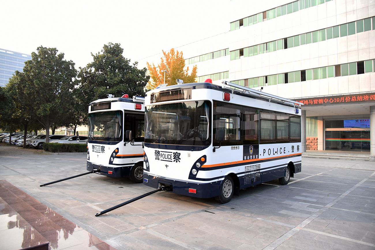 科技赋能寒地警务！森源鸿马移动警务室再发黑龙江，筑牢平安防线(图2)