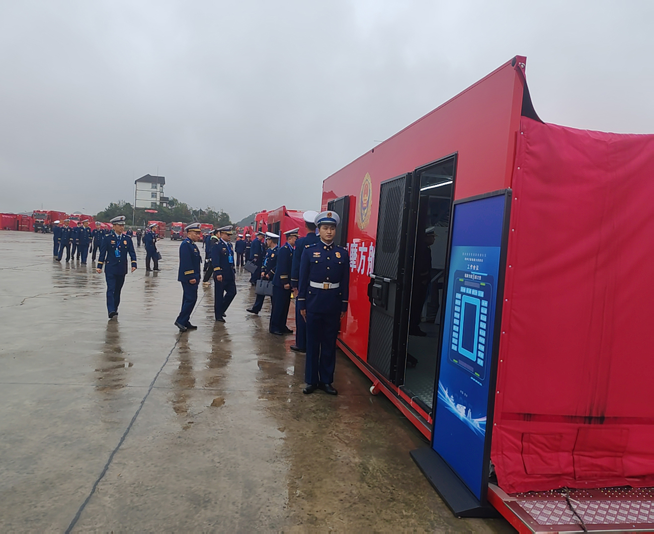 模块化赋能应急救援！森源鸿马方舱亮相贵阳全国特种灾害救援工作会议(图2)