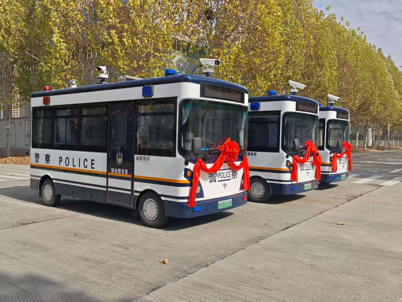 科技赋能基层警务||森源鸿马移动警务室顺利交付许昌(图2)