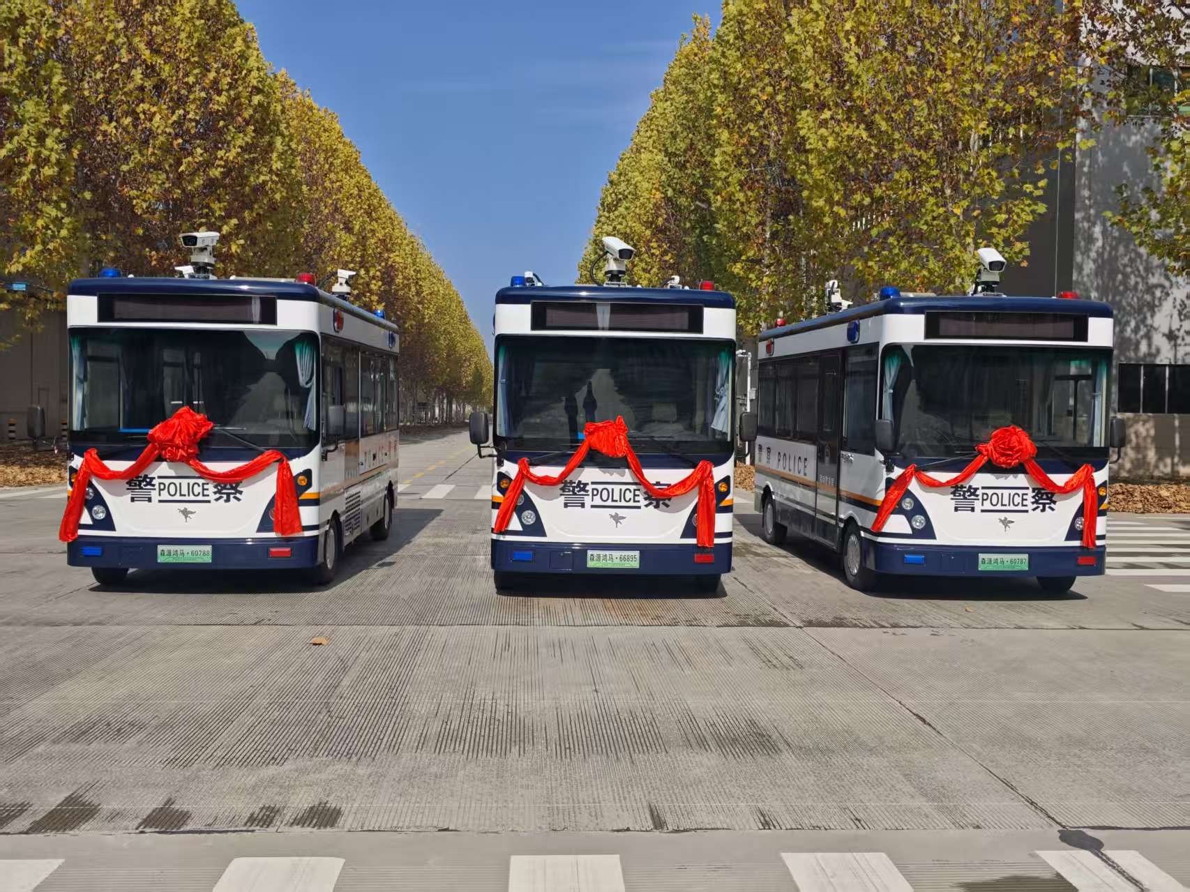 科技赋能基层警务||森源鸿马移动警务室顺利交付许昌(图1)