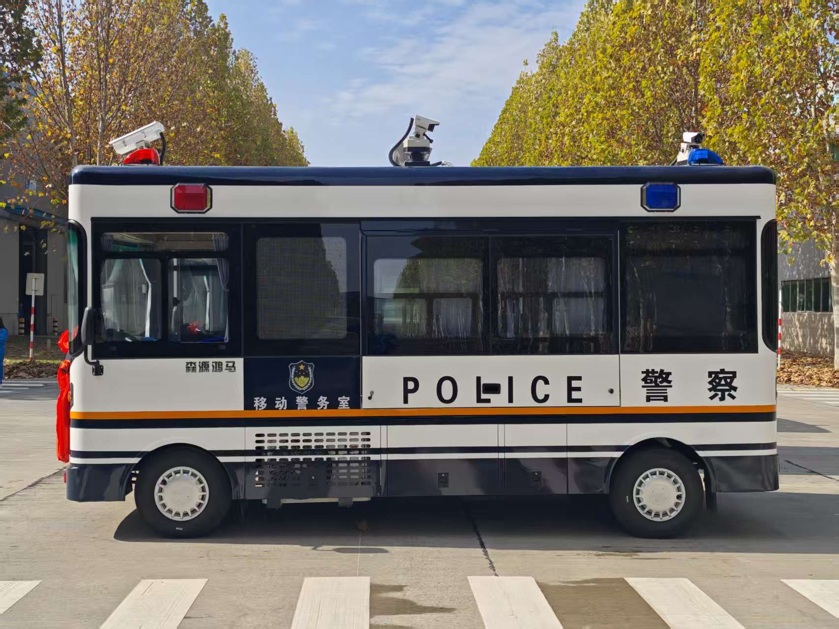 科技赋能基层警务||森源鸿马移动警务室顺利交付许昌(图3)