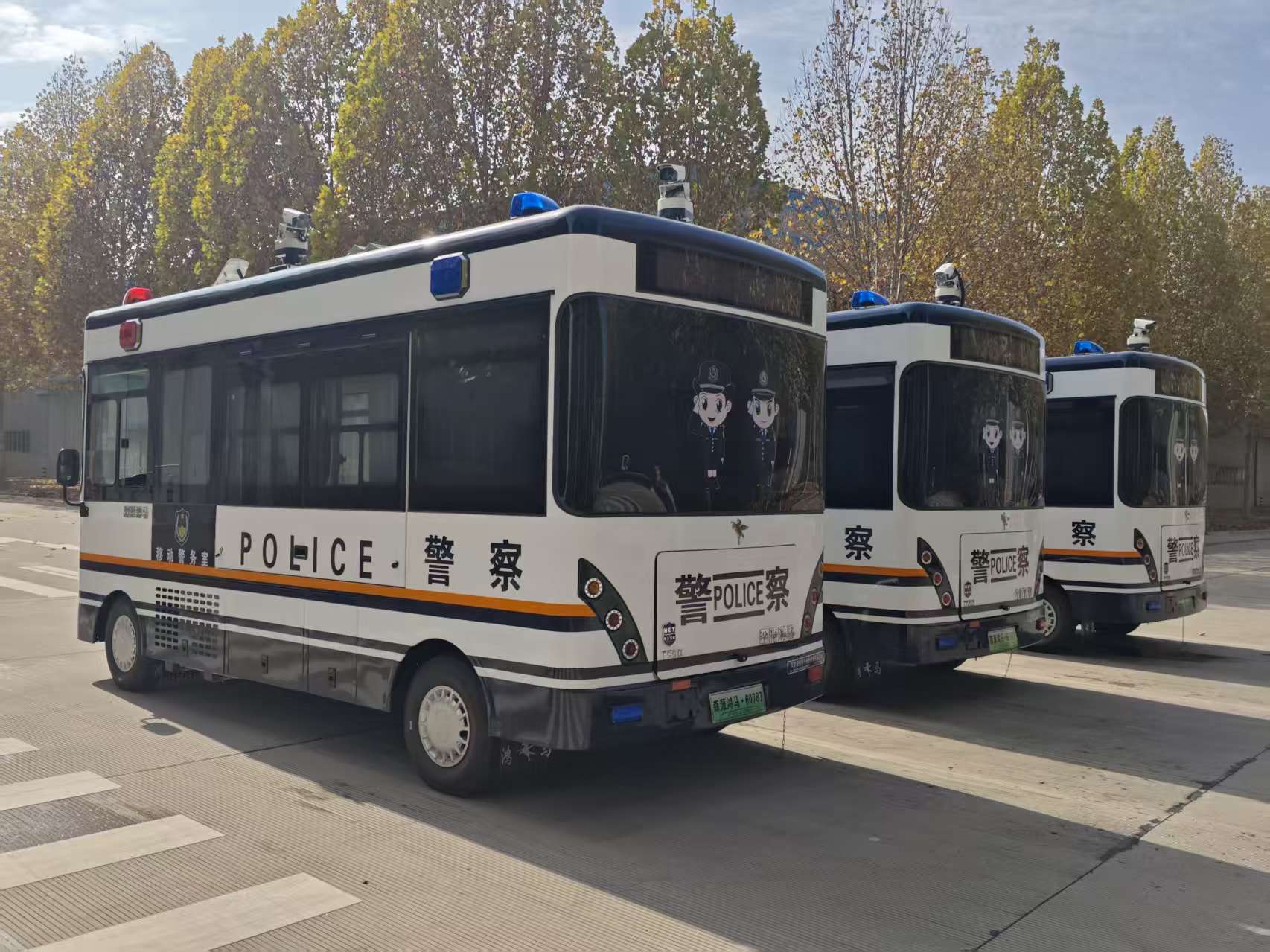 科技赋能基层警务||森源鸿马移动警务室顺利交付许昌(图7)