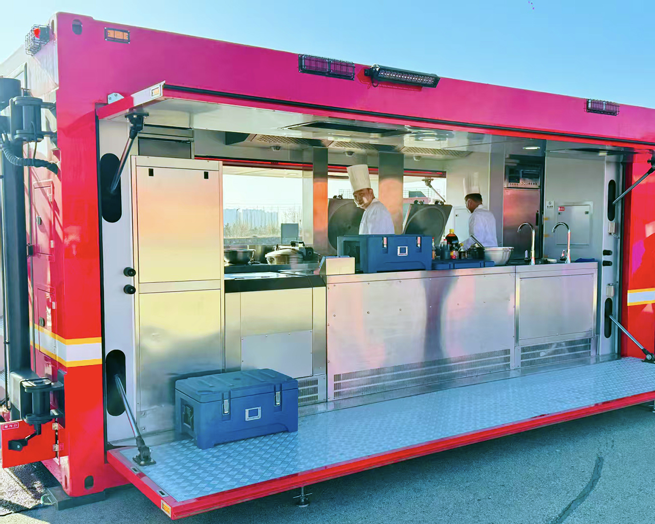 模块化赋能实战！森源鸿马模块方舱助力大同消防战勤保障演练提质增效(图5)