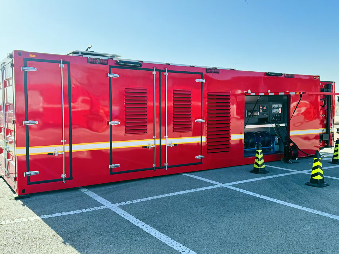 模块化赋能实战！森源鸿马模块方舱助力大同消防战勤保障演练提质增效(图6)