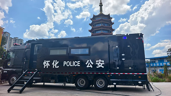 执勤一线显担当！森源鸿马移动警务平台全天候守护平安防线(图5)