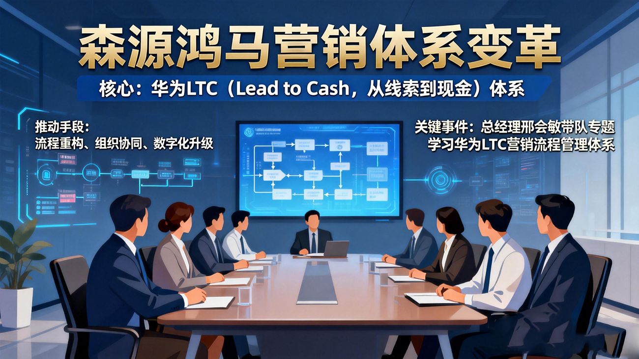 森源鸿马学习华为LTC体系||赋能营销高质量发展新征程(图1) 森源鸿马学习华为LTC体系||赋能营销高质量发展新征程(图1)