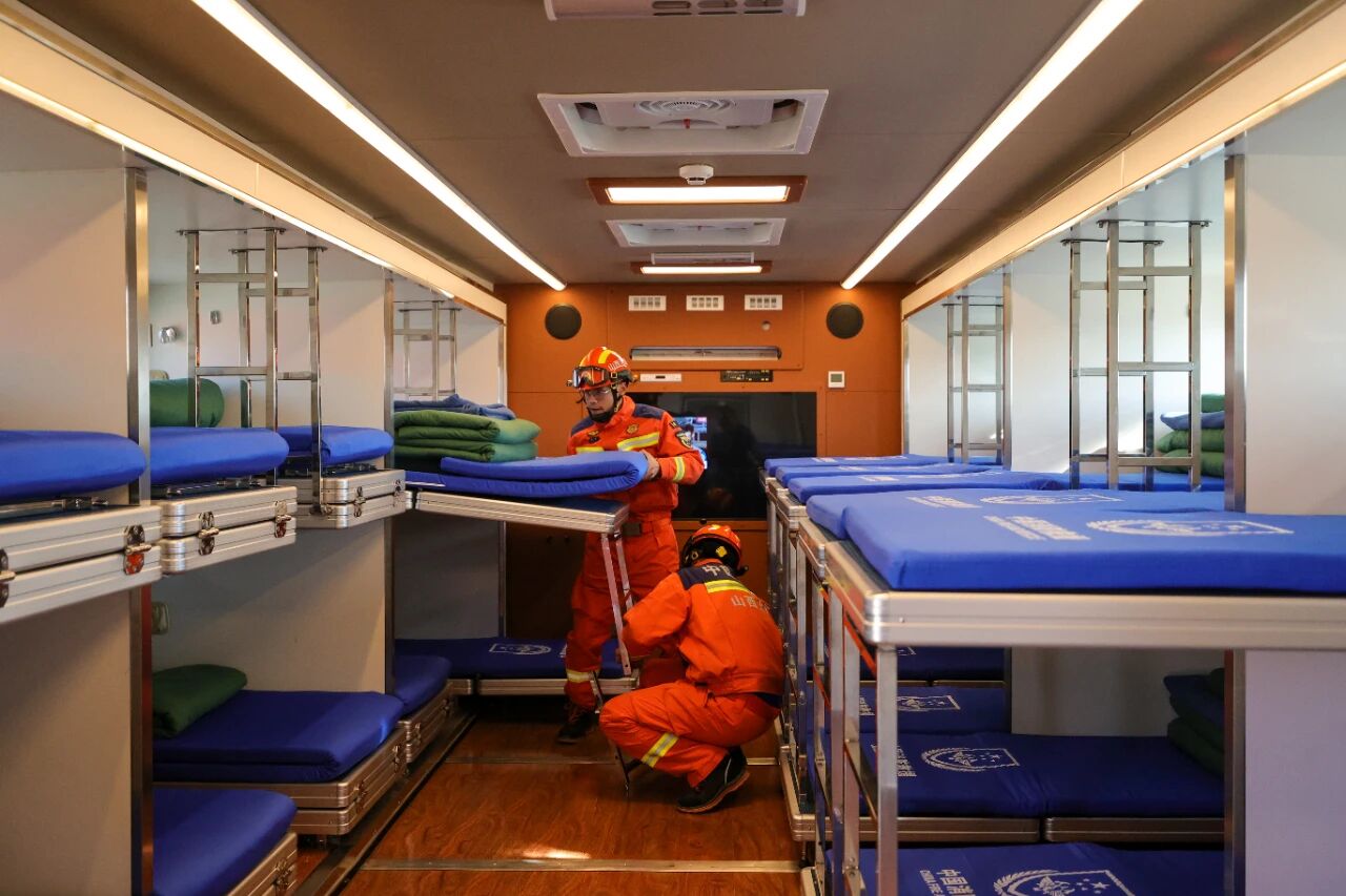 森源鸿马自卸式消防车模块化设计赋能全场景救援(图8) 森源鸿马自卸式消防车模块化设计赋能全场景救援(图8)