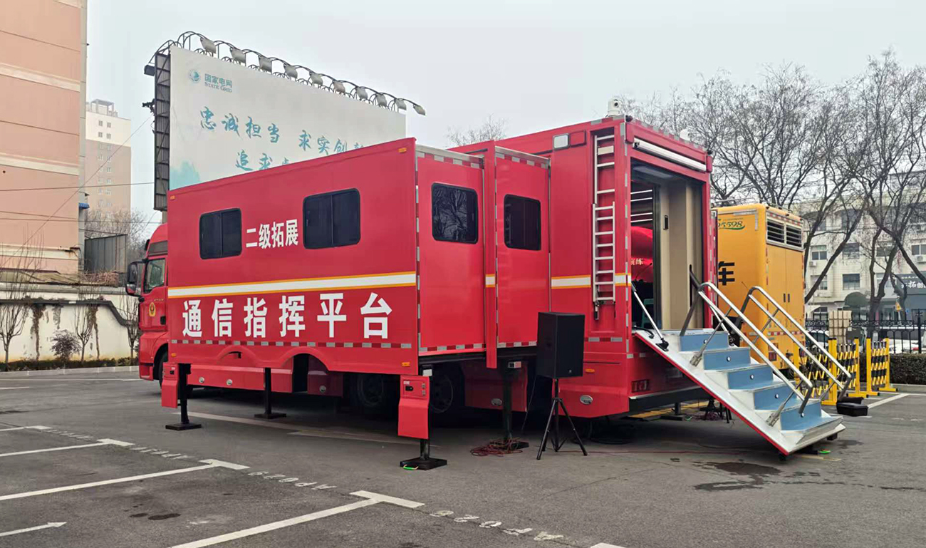 实战砺锋芒 科技护安澜||森源鸿马二级拓展通信指挥车助力安阳高层建筑灭火救援演练(图6)