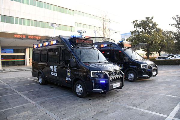 森源鸿马防暴运兵车顺利发往湖南||能基层安防提质增效(图3) 森源鸿马防暴运兵车顺利发往湖南||能基层安防提质增效(图3)