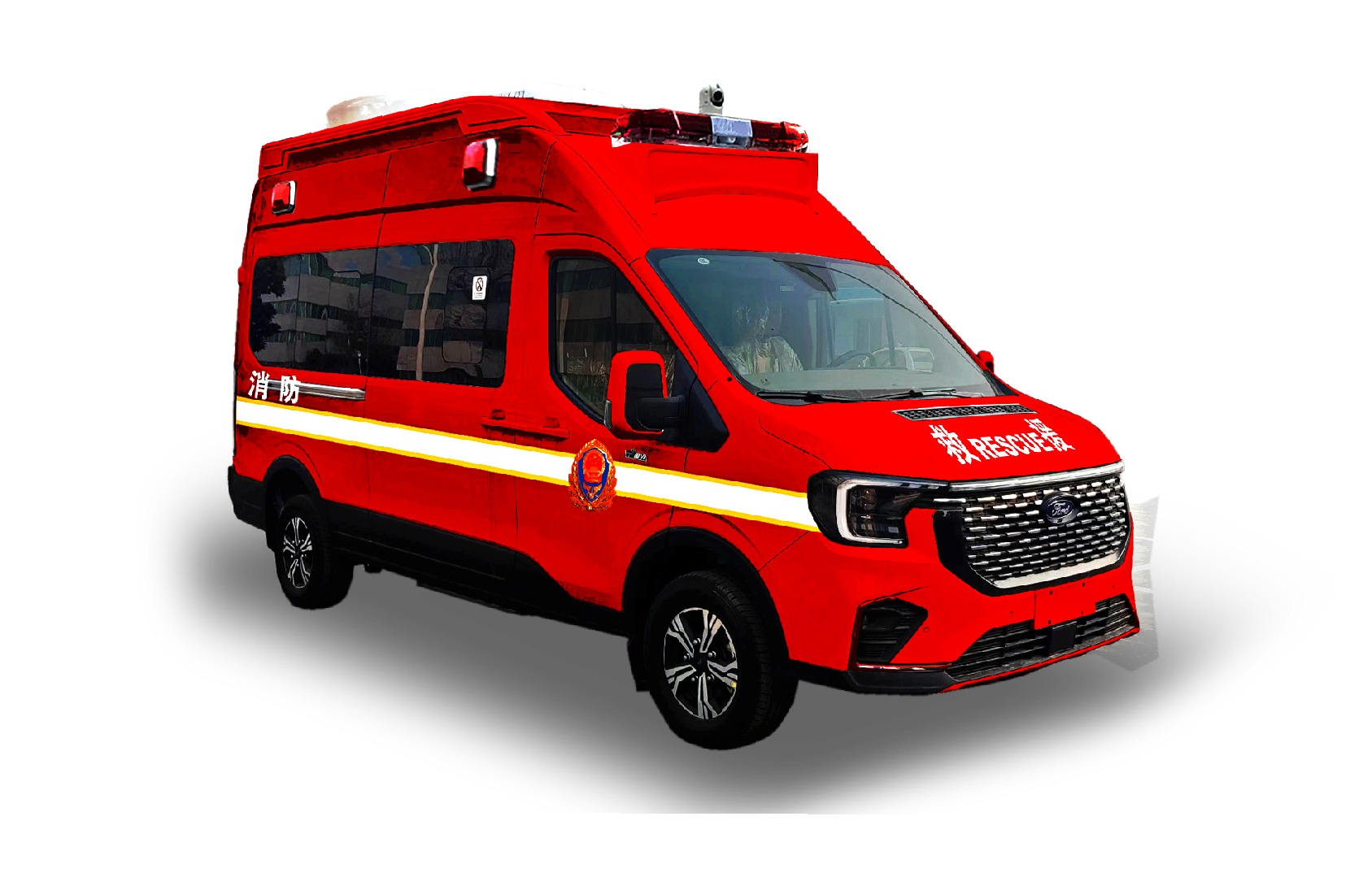 科技赋能指挥 实战守护平安||森源鸿马消防战术指挥车重磅登场(图2)