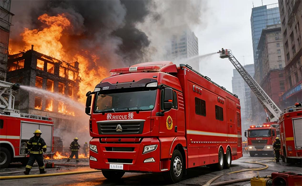 硬核底盘赋能智能指挥—森源鸿马通信指挥车搭载汕德卡C7底盘重磅登场(图6) 硬核底盘赋能智能指挥—森源鸿马通信指挥车搭载汕德卡C7底盘重磅登场(图6)