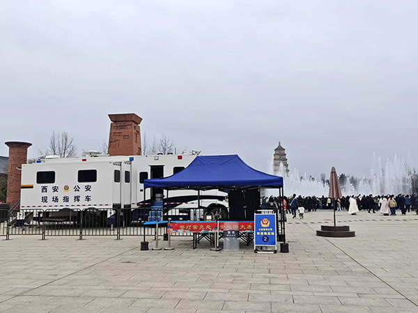 科技护航新春 平安守护家国 —— 森源鸿马通信指挥车值守北京天安门、西安大雁塔(图3)