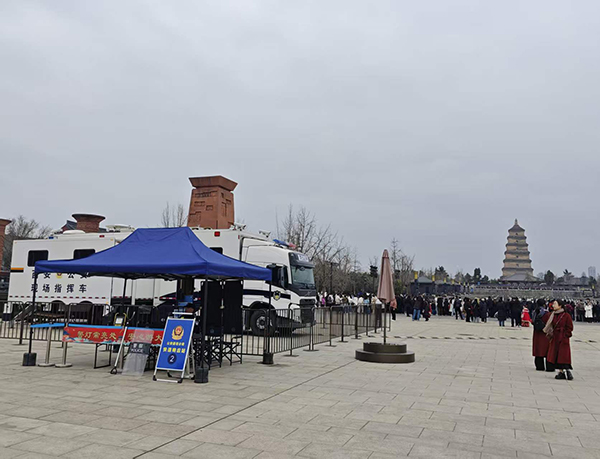 科技护航新春 平安守护家国 —— 森源鸿马通信指挥车值守北京天安门、西安大雁塔(图4)