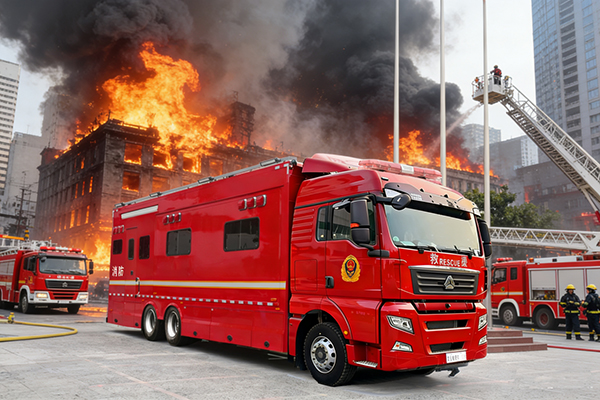 硬核底盘赋能消防实战||森源鸿马汕德卡C7通信指挥车守护生命防线(图4) 硬核底盘赋能消防实战||森源鸿马汕德卡C7通信指挥车守护生命防线(图4)