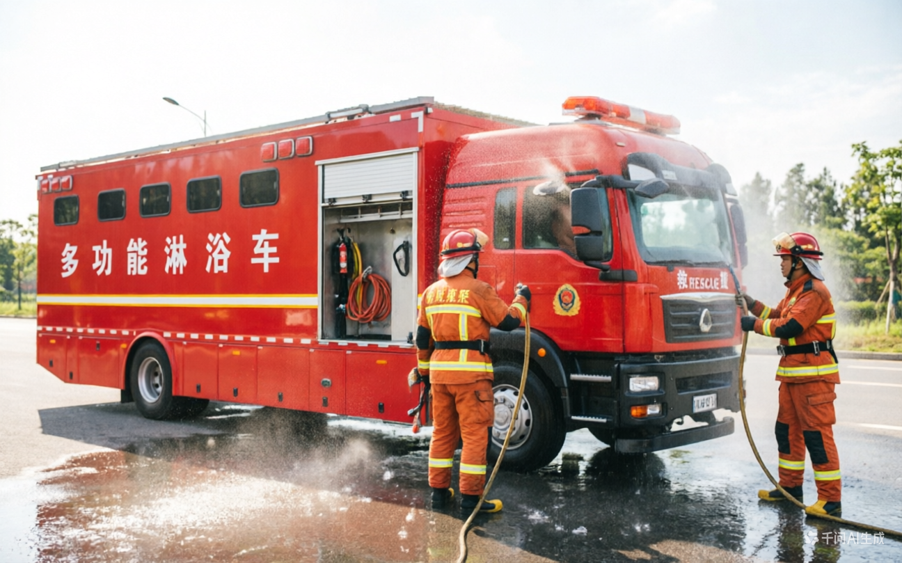 暖心守护 硬核保障｜森源鸿马淋浴车 为应急救援一线注入温暖力量(图5)