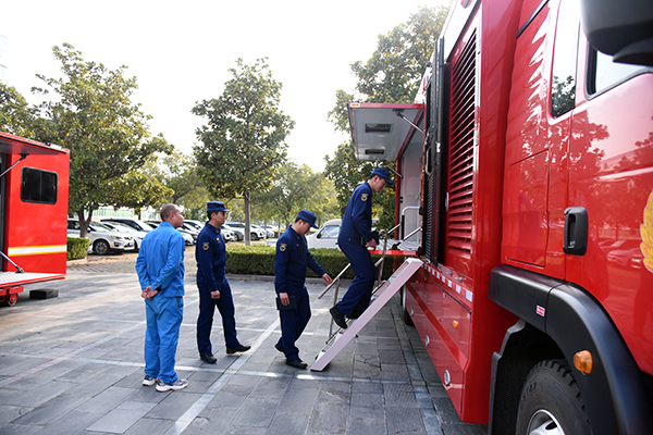 警企同心启新程 赋能实战开新篇—南京市消防救援支队赴森源鸿马参观交流开班仪式顺利举行(图10)
