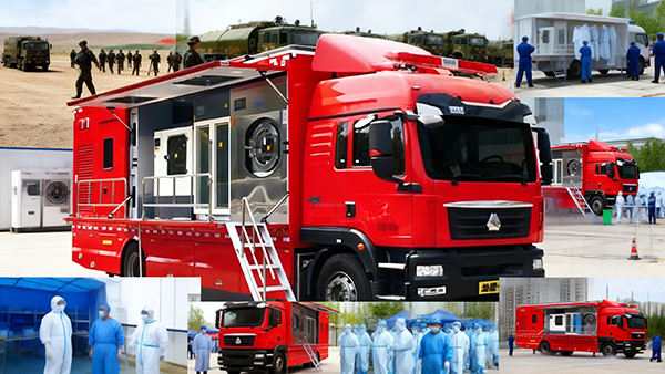 战勤保障暖一线 洗消护航守平安——森源鸿马被服洗涤车筑牢保障防线(图4)