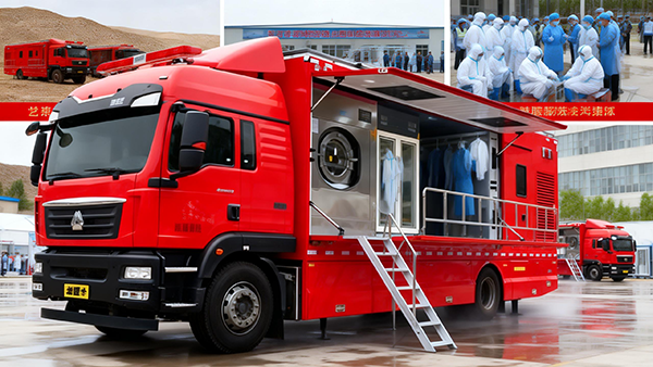 战勤保障暖一线 洗消护航守平安——森源鸿马被服洗涤车筑牢保障防线(图5)