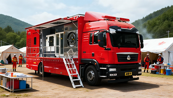 战勤保障暖一线 洗消护航守平安——森源鸿马被服洗涤车筑牢保障防线(图6)