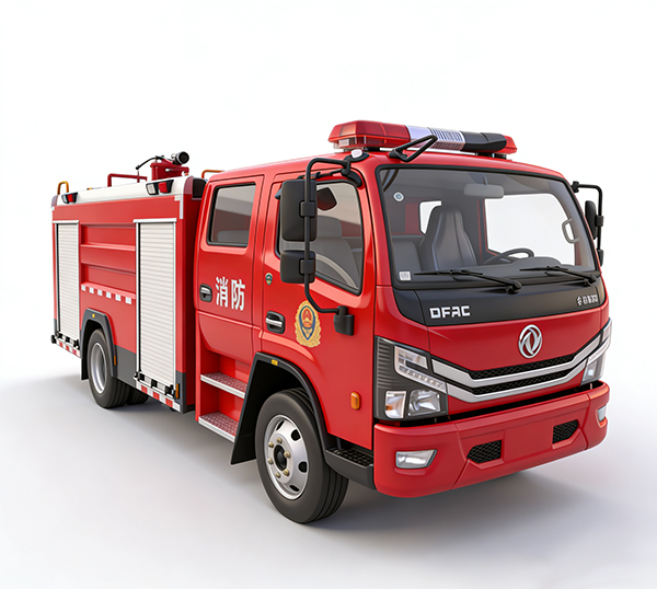 精准适配基层实战||森源鸿马四驱3.5吨水罐消防车筑牢应急防线(图1)