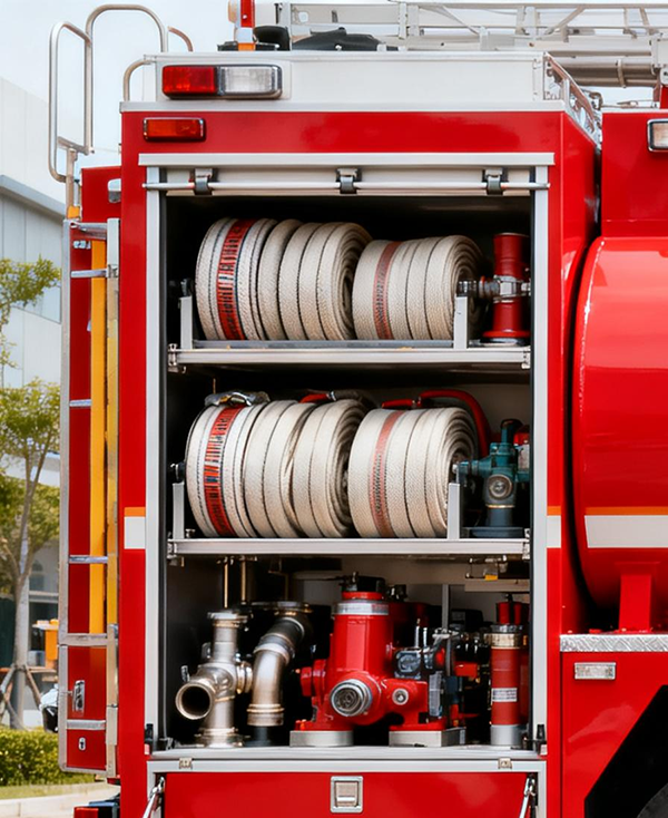 硬核战力，高效出击！森源鸿马8吨水罐车重磅亮相(图10)