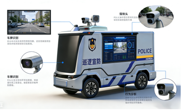 科技赋能基层安防||森源鸿马无人巡逻车解锁便民实战新体验(图2)