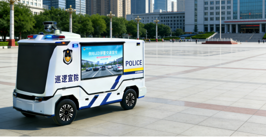 科技赋能基层安防||森源鸿马无人巡逻车解锁便民实战新体验(图7)