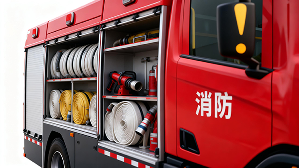 硬核赋能全域灭火！森源鸿马斯堪尼亚泡沫消防车正式亮相(图4)