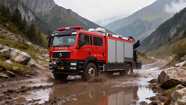 全灾种救援先锋！森源鸿马抢险救援车打造应急救援移动作战平台(图3)